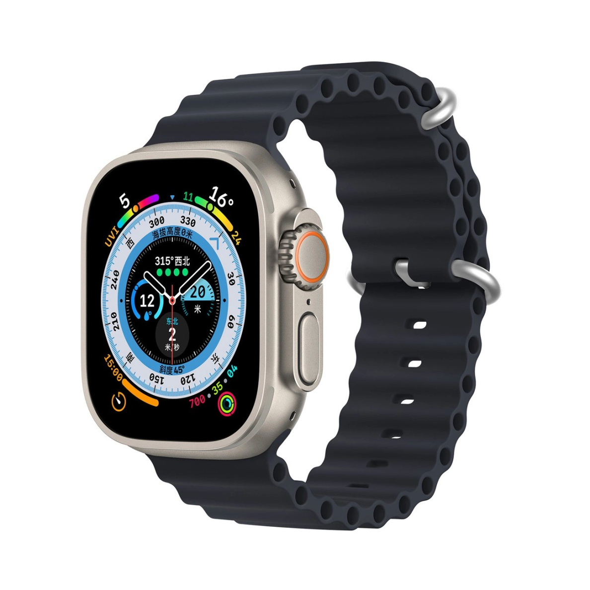 Apyrankė Dux Ducis OceanWave Series Apple Watch 38/40/41mm Midnight Apyrankė Dux Ducis OceanWave Series Apple Watch 38/40/41mm Midnight
