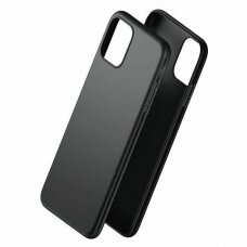 Dėklas 3MK Matt Case iPhone 11 Juodas