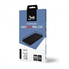 LCD apsauginis stikliukas 3mk HardGlass Max Lite Apple iPhone 11 juodas