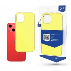 Dėklas 3mk Matt Case Apple iPhone 13 Geltonas