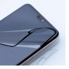 Lankstus Apsauginis Stiklas 3Mk Flexibleglass Max Apple iPhone 7/8/SE2020/SE2022 juodas