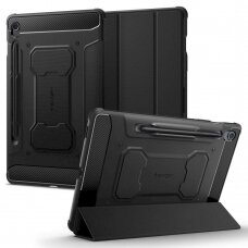 Apsauginis dėklas Spigen Rugged Armor Pro case skirta Samsung Galaxy Tab S9 FE 10.9' '  X510 / X516B - Juodas