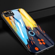 Spalvotas Apsauginis Dėklas Color Glass Iphone 7/ Iphone 8/ Iphone Se 2020 Pattern 1