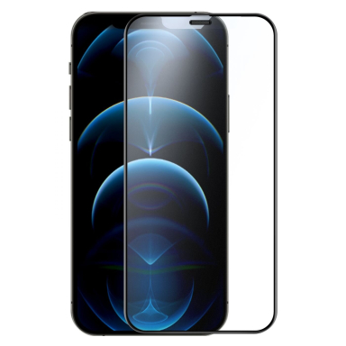 Ekrano apsauga 3mk HardGlass Max Privacy Apple iPhone 12/12 Pro Juoda Ekrano apsauga 3mk HardGlass Max Privacy Apple iPhone 12/12 Pro Juoda