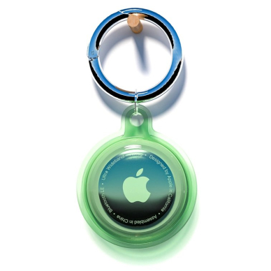 Apple AirTag atsparus vandeniui dėklas - žalias 1