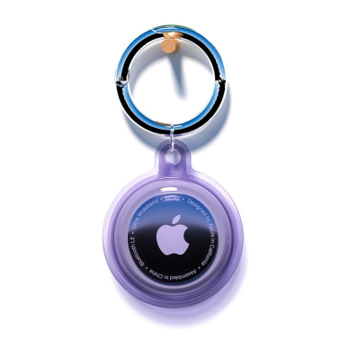 Apple AirTag atsparus vandeniui dėklas - violetinis 1