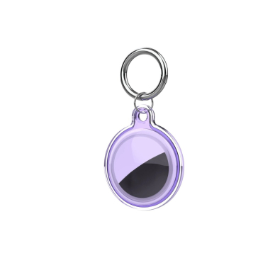Apple AirTag atsparus vandeniui dėklas - violetinis