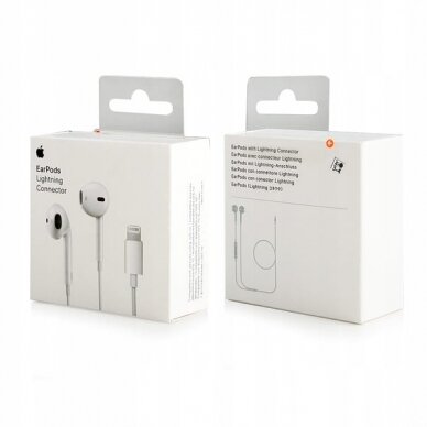 Ausinės Apple EarPods in-ear iPhone Baltos (EU Blister) (MMTN2ZM / A) 4