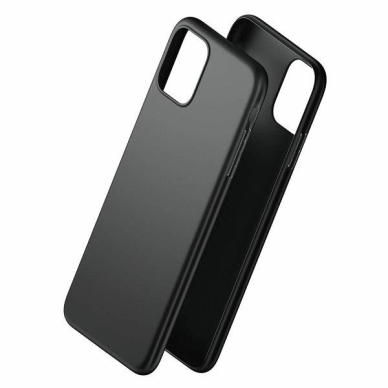 Dėklas 3MK Matt Case iPhone 11 Juodas Dėklas 3MK Matt Case iPhone 11 Juodas