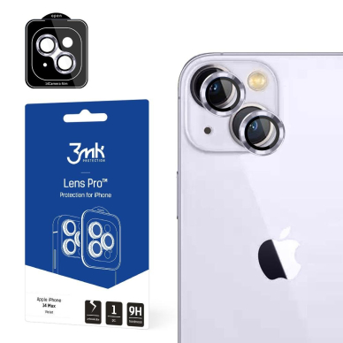 Kameros apsauga 3mk Lens Protection Pro Apple iPhone 14 Plus Violetinė Kameros apsauga 3mk Lens Protection Pro Apple iPhone 14 Plus Violetinė