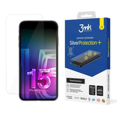 Apple iPhone 15 Pro Max - 3mk SilverProtection+ Apple iPhone 15 Pro Max - 3mk SilverProtection+