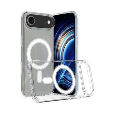 Apple iPhone 17 Air Clear dėklas su MagSafe – skaidrus Apple iPhone 17 Air Clear dėklas su MagSafe – skaidrus