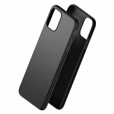 Dėklas 3MK Matt Case iPhone Xr Juodas