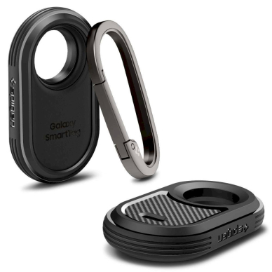 Samsung Galaxy SmartTag 2 Apsauginis dėklas Spigen Rugged Armor – matinė juoda 5