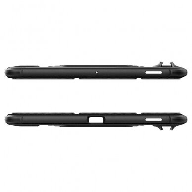 Apsauginis dėklas Spigen Rugged Armor Pro case skirta Samsung Galaxy Tab S9 FE 10.9' '  X510 / X516B - Juodas 5