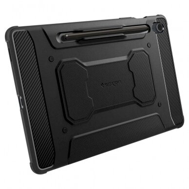 Apsauginis dėklas Spigen Rugged Armor Pro case skirta Samsung Galaxy Tab S9 FE 10.9' ' X510 / X516B - Juodas 7 Apsauginis dėklas Spigen Rugged Armor Pro case skirta Samsung Galaxy Tab S9 FE 10.9' ' X510 / X516B - Juodas 7