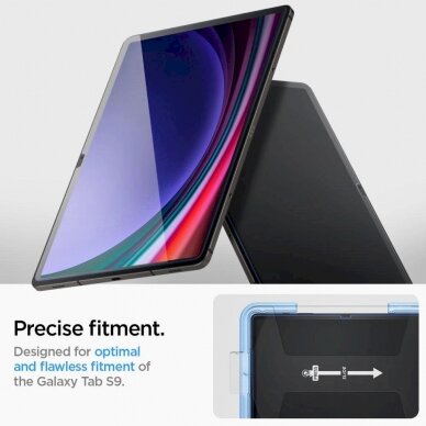 Apsauginis stiklas Spigen GLAS.TR "EZ FIT" GALAXY TAB S9 11.0 X710 / X716B CLEAR 11