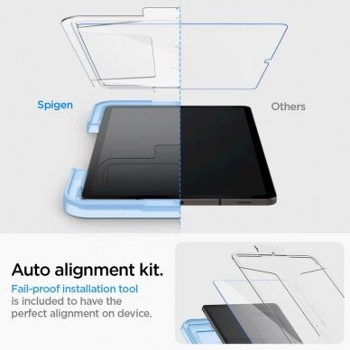 Apsauginis stiklas Spigen GLAS.TR "EZ FIT" GALAXY TAB S9 11.0 X710 / X716B CLEAR 12 Apsauginis stiklas Spigen GLAS.TR "EZ FIT" GALAXY TAB S9 11.0 X710 / X716B CLEAR 12