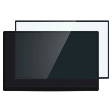 Apsauginis stiklas Spigen GLAS.TR EZ FIT TESLA MODEL X 2022 / MODEL S 2021 – juodas 3