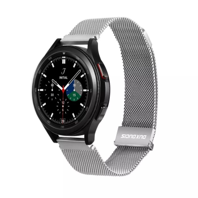 Apyrankė Dux Ducis Milanese Series For Smartwatches 22mm Silver Apyrankė Dux Ducis Milanese Series For Smartwatches 22mm Silver