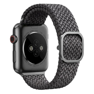 Apyrankė UNIQ pasek Aspen Apple Watch 40/38/41mm Series 4/5/6/7/8/9/SE/SE2 Braided Pilkas 2 Apyrankė UNIQ pasek Aspen Apple Watch 40/38/41mm Series 4/5/6/7/8/9/SE/SE2 Braided Pilkas 2