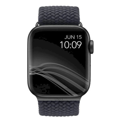 Apyrankė UNIQ pasek Aspen Apple Watch 40/38/41mm Series 4/5/6/7/8/9/SE/SE2 Braided Pilkas 3 Apyrankė UNIQ pasek Aspen Apple Watch 40/38/41mm Series 4/5/6/7/8/9/SE/SE2 Braided Pilkas 3