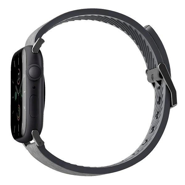 Apyrankė UNIQ pasek Straden Apple Watch Series 4/5/6/7/8/9/SE/SE2/Ultra 42/44/45mm. Leather Hybrid Strap Juodas 1 Apyrankė UNIQ pasek Straden Apple Watch Series 4/5/6/7/8/9/SE/SE2/Ultra 42/44/45mm. Leather Hybrid Strap Juodas 1