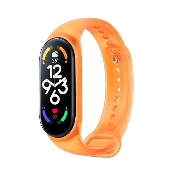 Apyrankė Xiaomi Mi Band 7/7 NFC Strap Neon Orange Apyrankė Xiaomi Mi Band 7/7 NFC Strap Neon Orange