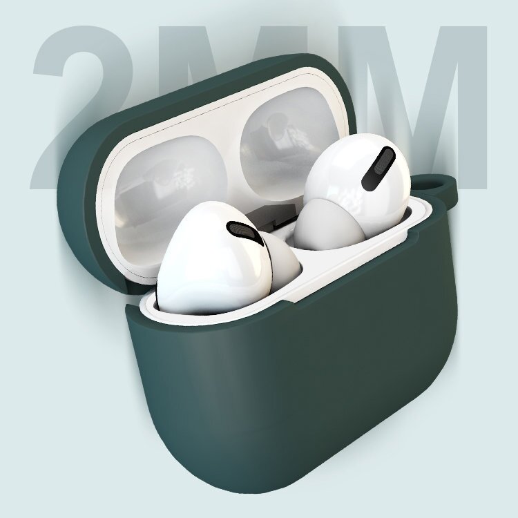 Dėklas ausinėms soft silicone earphones Apple AirPods 3 Rožinis (case D) 7 Dėklas ausinėms soft silicone earphones Apple AirPods 3 Rožinis (case D) 7