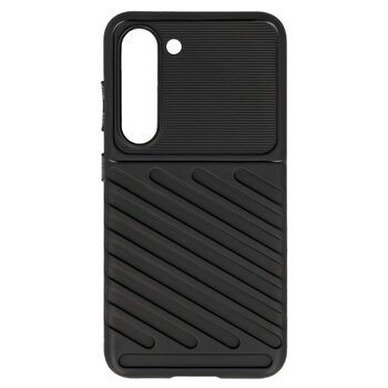 Dėklas Armored Samsung Galaxy S23 FE Thunder Case - Juodas 1 Dėklas Armored Samsung Galaxy S23 FE Thunder Case - Juodas 1