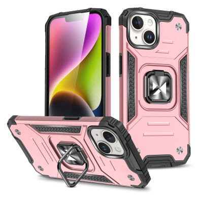 Dėklas Wozinsky Ring Armor iPhone 15 Plus - Auksinis Dėklas Wozinsky Ring Armor iPhone 15 Plus - Auksinis