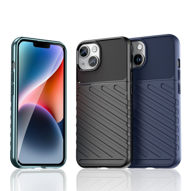 Dėklas Thunder iPhone 15 Plus - Mėlynas 5