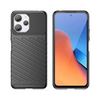 Armored Xiaomi Redmi 12 Thunder Case - black 3 Armored Xiaomi Redmi 12 Thunder Case - black 3