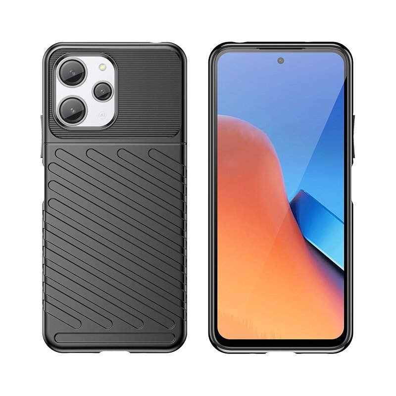 Armored Xiaomi Redmi 12 Thunder Case - black 3 Armored Xiaomi Redmi 12 Thunder Case - black 3