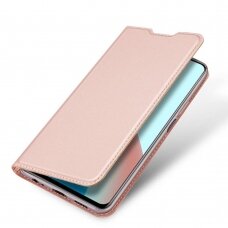 Atverčiamas dėklas Dėklas Dux Ducis Skin Pro Xiaomi Poco M3/Redmi 9T rožinis-auksinis