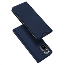 Atverčiamas dėklas Dux Ducis Skin Pro Xiaomi Redmi Note 10/10S tamsiai mėlynas
