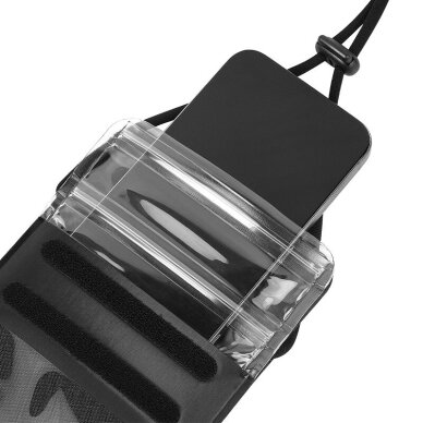 Atsparus vandeniui dėklas Hoco HX53 juodas 1