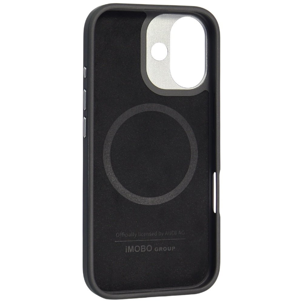 iPhone 17 dėklas Audi R8 Genuine Leather, MagSafe – juodai raudonas 6 iPhone 17 dėklas Audi R8 Genuine Leather, MagSafe – juodai raudonas 6