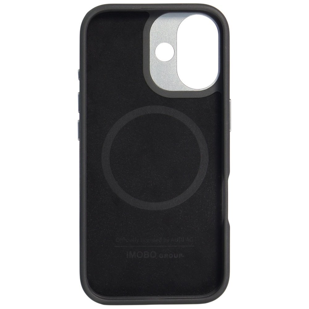 iPhone 17 dėklas Audi R8 Genuine Leather, MagSafe – juodai raudonas 7 iPhone 17 dėklas Audi R8 Genuine Leather, MagSafe – juodai raudonas 7