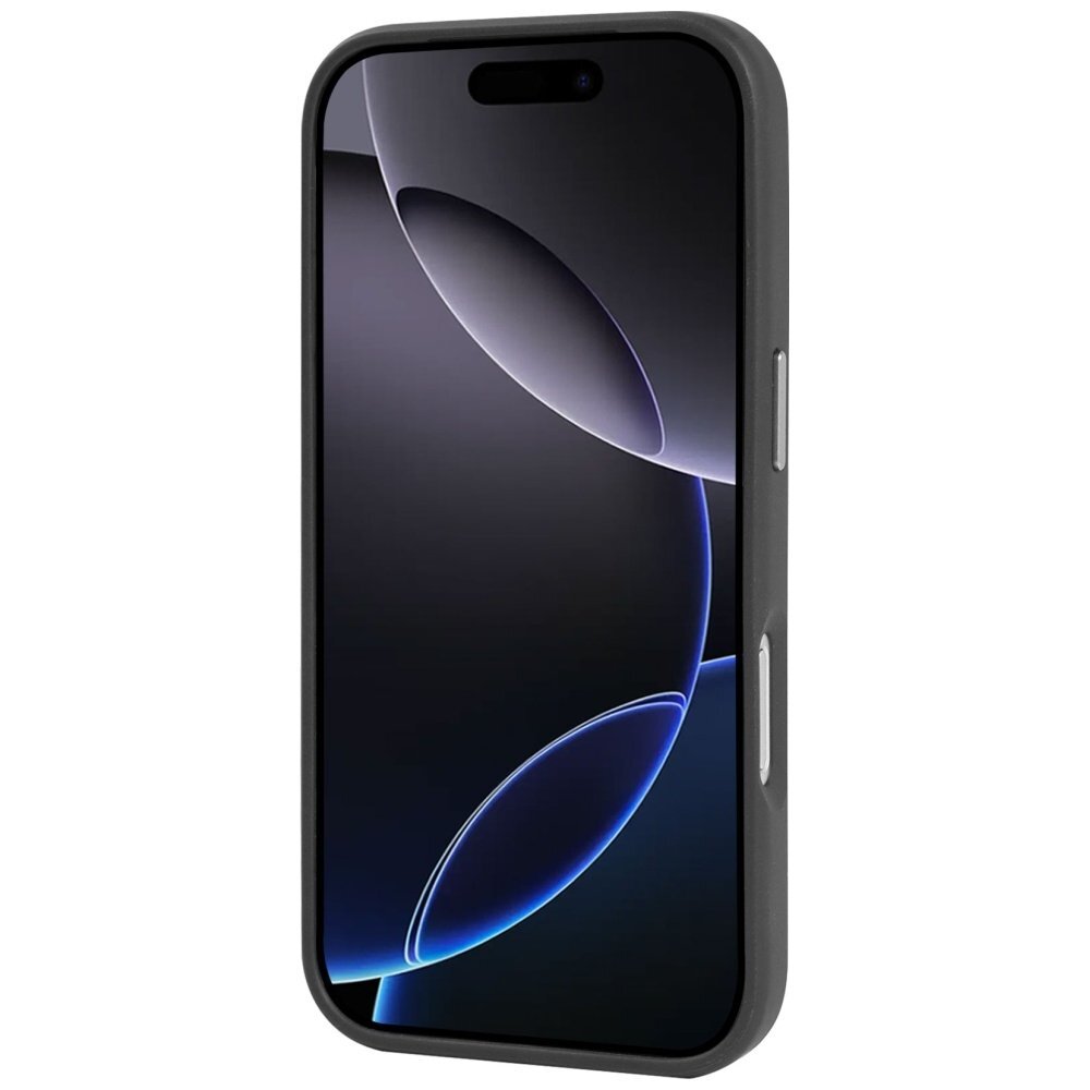 iPhone 17 Pro Max dėklas Audi RSQ Carbon Fiber Sport Red Circle, MagSafe – juodas 2