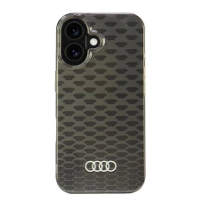 Audi IML Stitching Pattern MagSafe iPhone 16 6.1&quot; Juodas/Juodas hardcase AU-IMLMIP16-Q5/D3-BK
