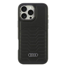 Audi Synthetic Odinis MagSafe iPhone 16 Pro Max 6.9&quot; Juodas/Juodas hardcase AU-TPUPCMIP16PM-GT/D3-BK