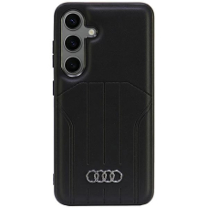 Audi Synthetic Odinis MagSafe S24 S921 Juodas/Juodas hardcase AU-TPUPCMS24-Q5/D1-BK