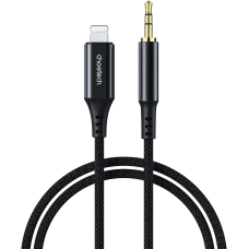 Audio kabelis Choetech AUX009 Lightning to 3,5mm juodas
