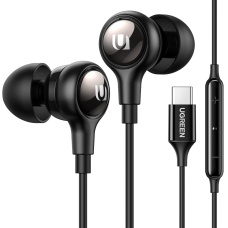Ausinės Ugreen EP103 USB-C (30638) juodos