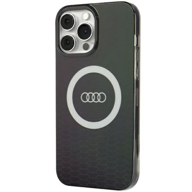 Originalus Audi dėklas IML Big Logo MagSafeiPhone 13 Pro / 13 - Juodas 1 Originalus Audi dėklas IML Big Logo MagSafeiPhone 13 Pro / 13 - Juodas 1