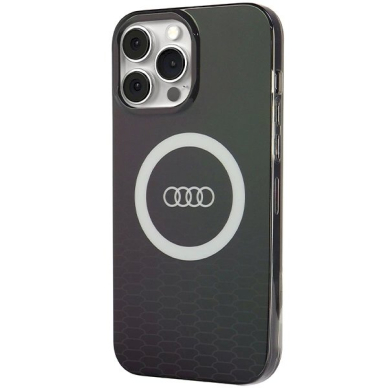 Originalus Audi dėklas IML Big Logo MagSafeiPhone 13 Pro Max - Juodas 1 Originalus Audi dėklas IML Big Logo MagSafeiPhone 13 Pro Max - Juodas 1