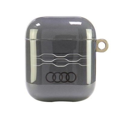 Audi IML Geometric Pattern Dėklas skirtas AirPods 1 / 2 - Pilkas