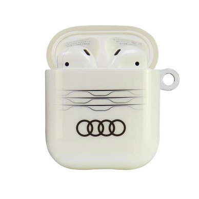 Audi IML Geometric Pattern Dėklas skirtas AirPods 1 / 2 - Baltas 1