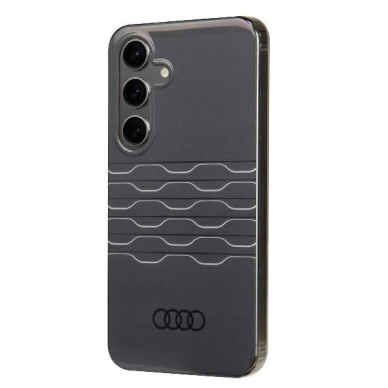 Audi IML Geometric Pattern Dėklas S24 S921 Juodas/Juodas hardcase AU-IMLS24-A6/D3-BK 1